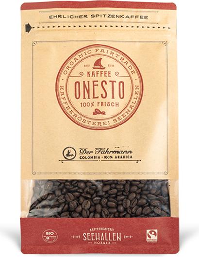 Produktbild Onesto Kaffee der Fährmann (500 g, Mittlere Röstung)
