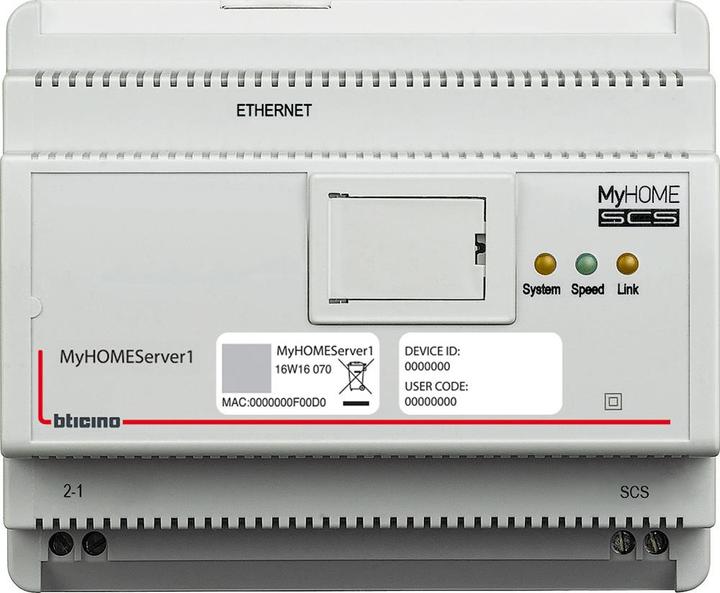Image du produit Legrand Serveur Myhome up MYHOMESERVER1