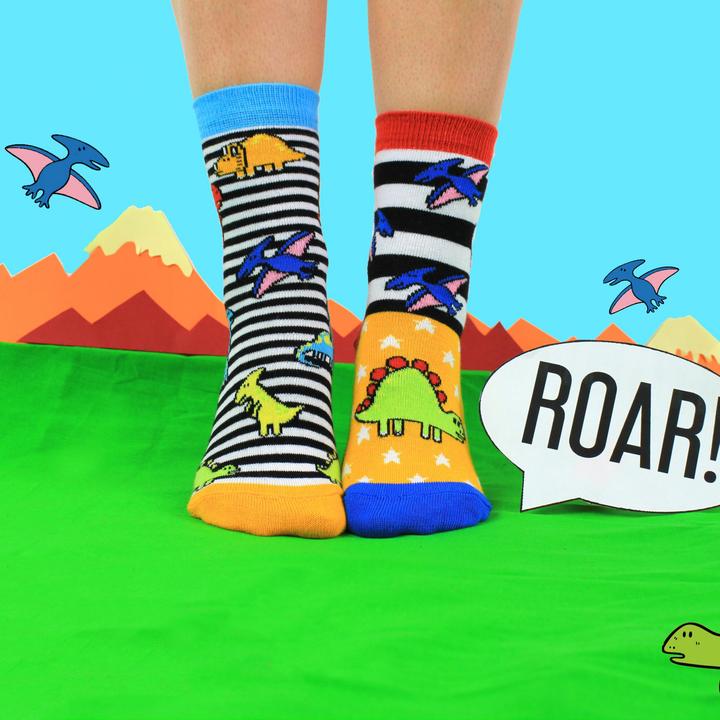 Produktbild United Oddsocks Sockasaurus (3er Pack, 27 - 30)