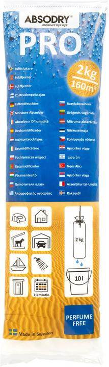 Actual product image Absodry Moisture Absorber Per 2kg (64 m²)
