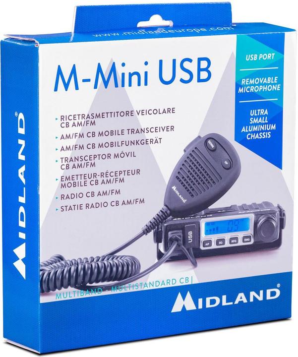 Produktbild Midland CB GO USB, M-Mini + Antenne LC29