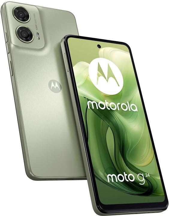 Productafbeelding Motorola moto g24 (128 GB, IJsgroen, 6.56", Hybride dubbele SIM, 50 Mpx, 4G)