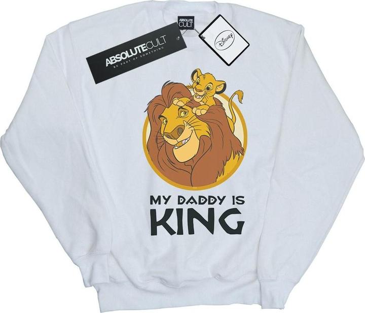 Disney The Lion King My Daddy Is King Sweatshirt (S)