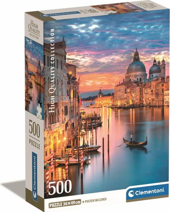 Actual product image Clementoni Lighting Venice (500 pieces)