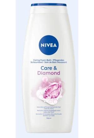 Image du produit NIVEA Bain de soin Care Diamond Fl 750ml (498.67 ml, Bain moussant)
