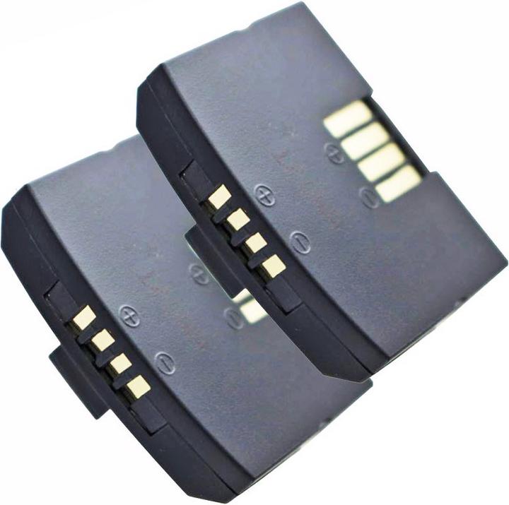 Produktbild Sennheiser Akku 2er Set Akku passend für BA300, 500898, IS 410 (2 Stk., Gerätespezifisch, 140 mAh)