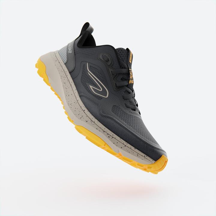 Produktbild Kalenji Men's Running and Trail Running Shoes - JF 190 GRIP - Blue/Mango (39)