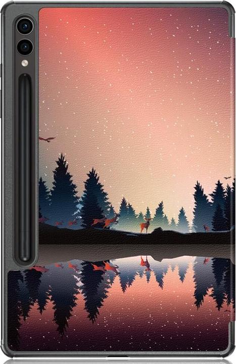 Actual product image Cover-Discount Galaxy Tab S9+ - Tri-fold Smart Case Forest (Galaxy Tab S10+, Galaxy Tab S9+)