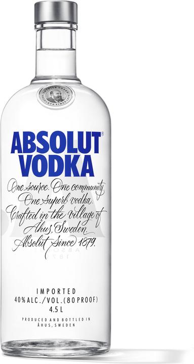 Actual product image Absolut Vodka (1 x 300 cl)