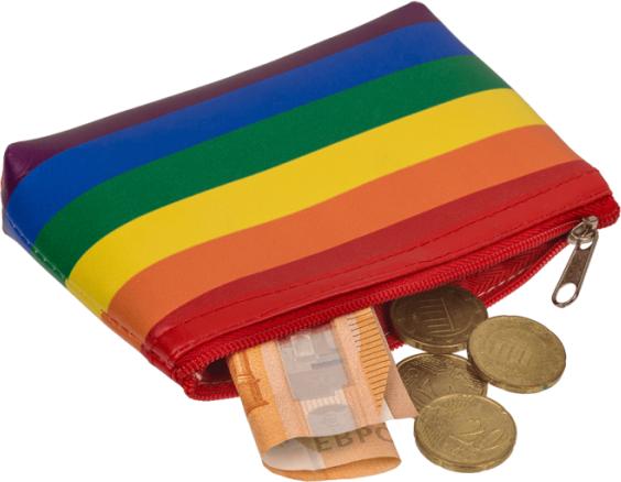 Actual product image Sombo Rainbow Wallet