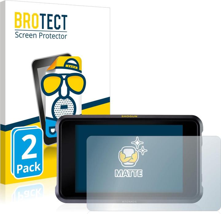 Actual product image BROTECT Anti-glare screen protector matt (2 Piece, Shogun 7)