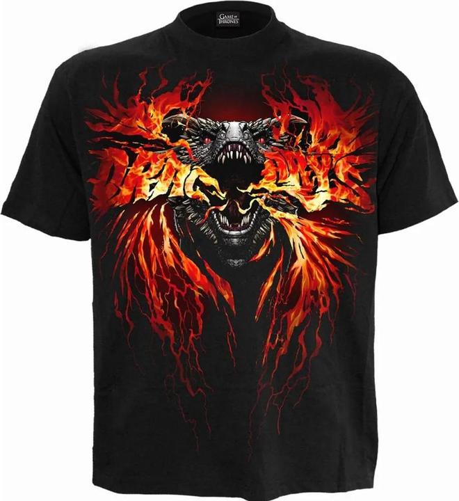 Game of Thrones Fire And Blood TShirt (S)