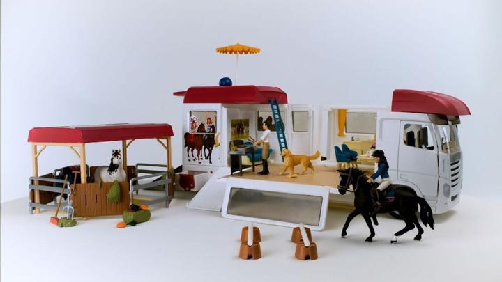 Image du produit Schleich Camping-Car Equestre