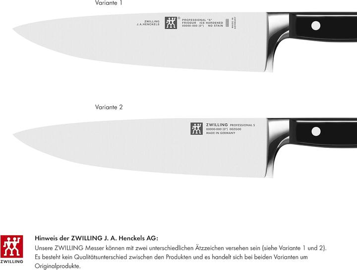 Image du produit Zwilling Professional "S" Set de couteaux 2 pièces couteau d'office & Santoku (18 cm)