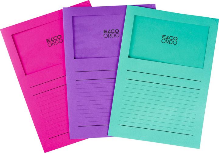 Actual product image Elco Ordo classico transparent cover (A4, 100 x)