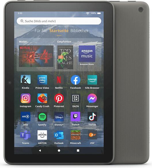 Actual product image Amazon Fire HD 8 Plus (2022) (WLAN only, 8", 32 GB, Grey)