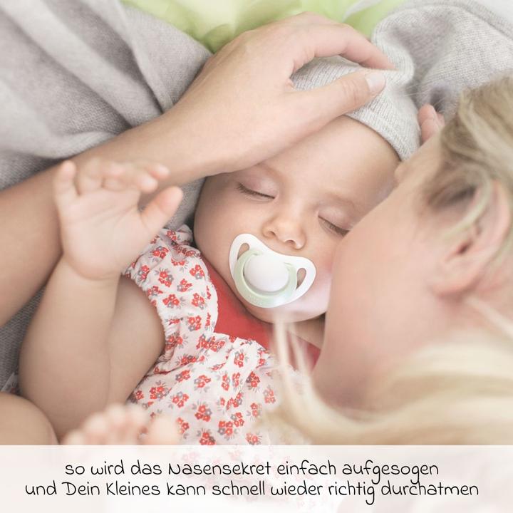 Produktbild NUK Nasensauger, zum sanften und sicheren Absaugen verschnupfter Babynasen