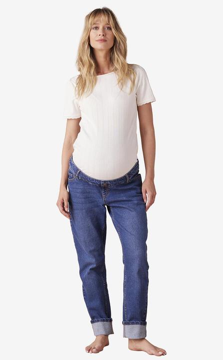 Produktbild Envie de Fraise Slim-Fit-Umstandsjeans, Seamless-Bund WATERLESS, Bundweite verstellbar (38)