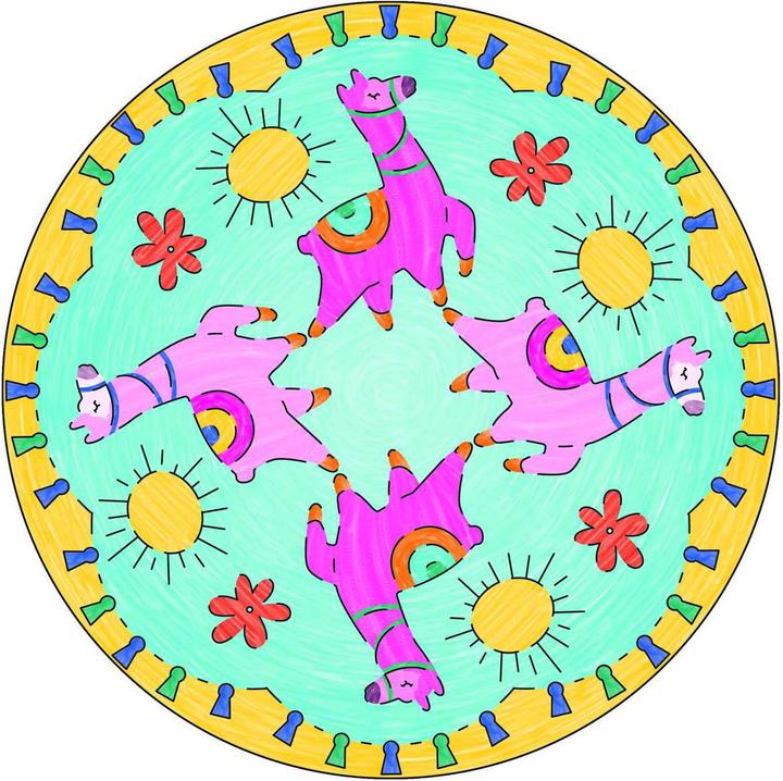 Produktbild Ravensburger Midi Mandala-Designer Lama