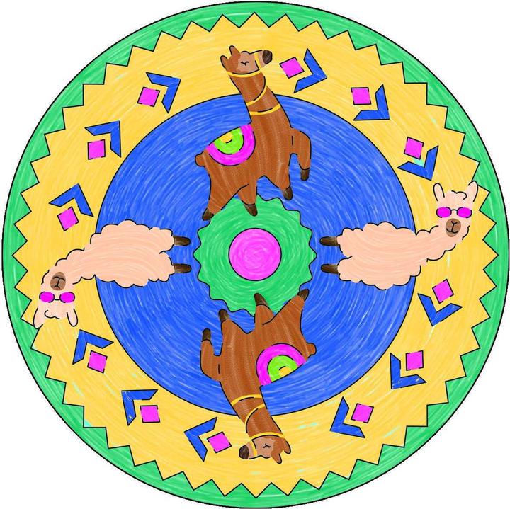 Produktbild Ravensburger Midi Mandala-Designer Lama