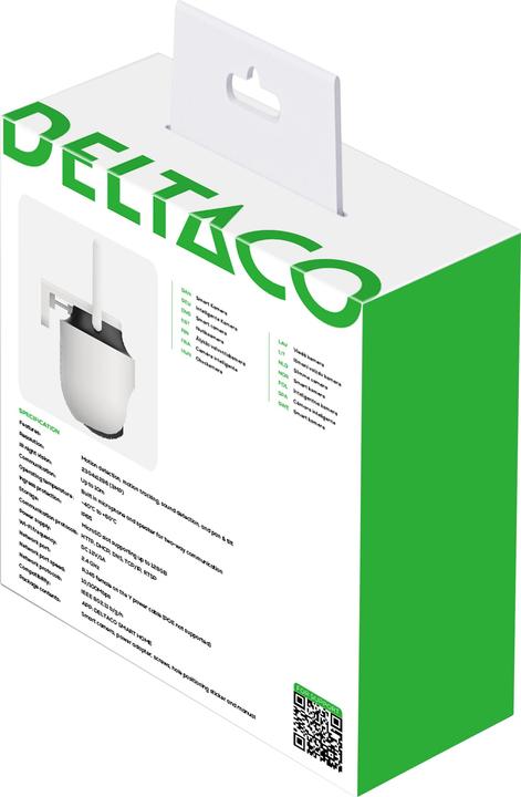 Actual product image Deltaco Smart Home Kamera SH-IPC18 Outdoor IP65 drehbar (2304 x 1296 Pixels)