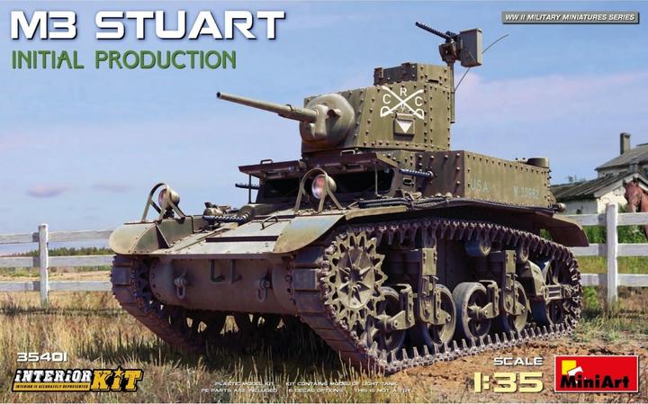 Actual product image Miniart 1:35 - M3 Stuart Initial Prod, Interior Kit