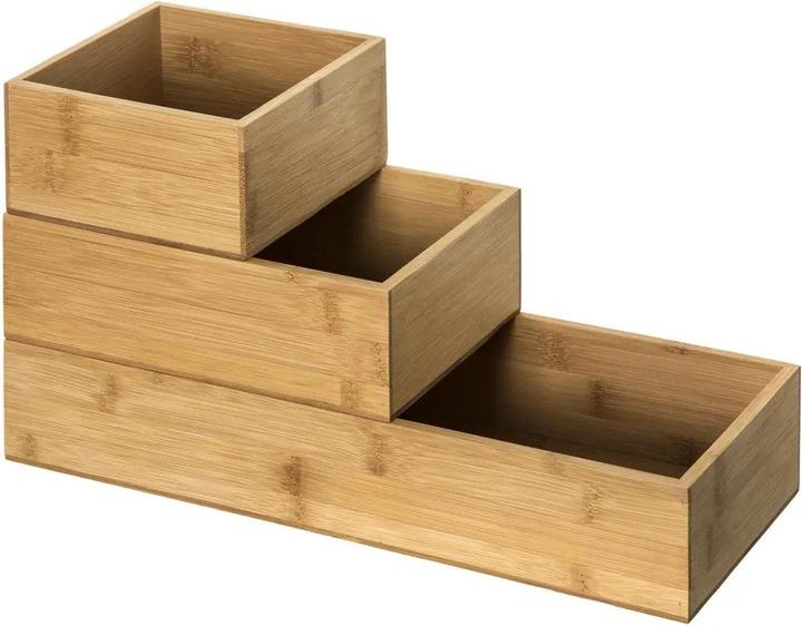 Produktbild JTI Aufbewahrungsbox Bambus 3-tlg
