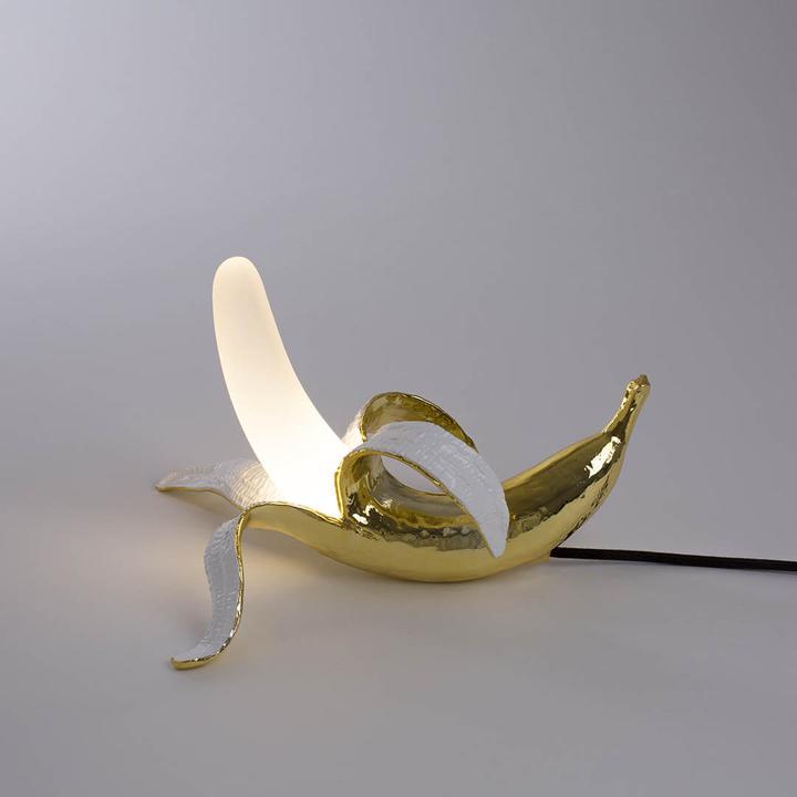 Actual product image Seletti Banana Lamp Dewey table lamp gold (480 lm)