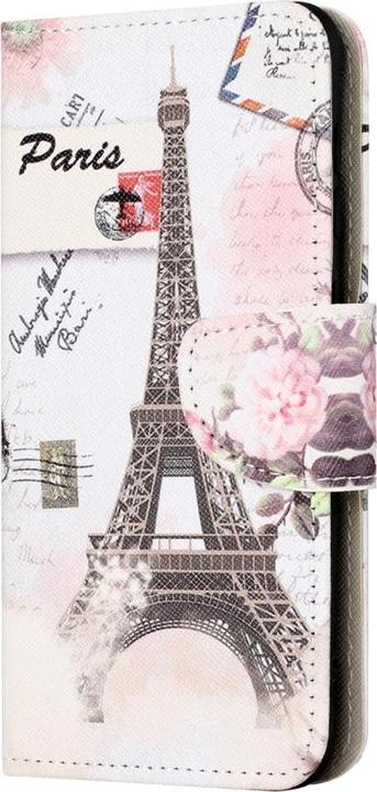 Image du produit Ueli Express iPhone 15 Livre Etui avec porte-carte Tour Eiffel (Apple iPhone 15)