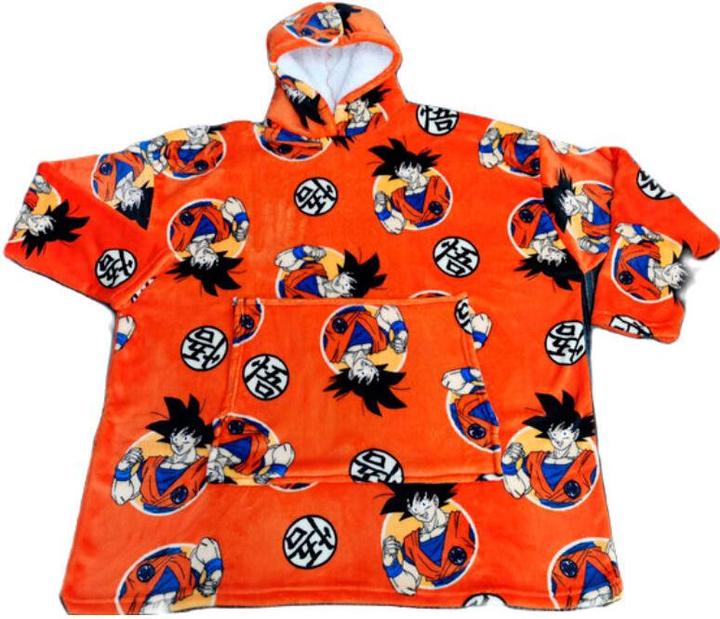 Image du produit Toei Animation Dragon Ball oversize sweatshirt coat kids coral (Taille unique)