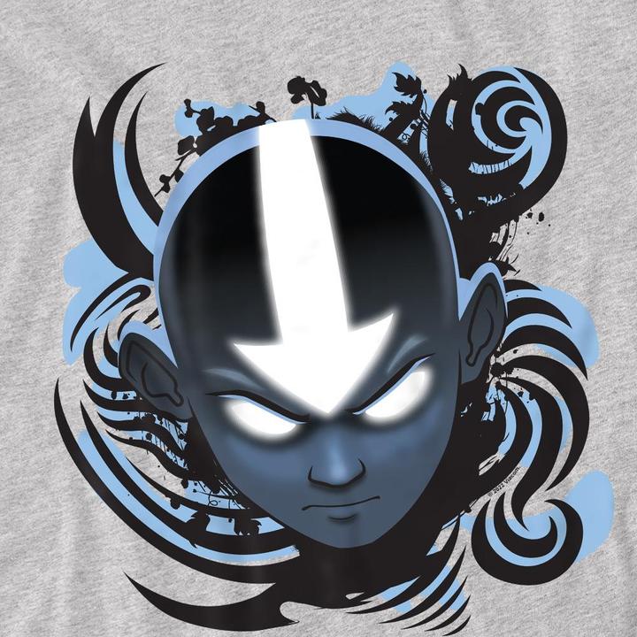Produktbild Avatar: The Last Airbender Blue and Black TShirt (4XL)