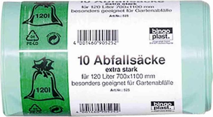 Bingo Plast SALTER 1004/871 Abfallsack, Glas, 120 liters (10 x, 120 l)
