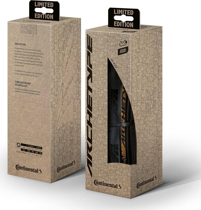 Produktbild Continental Pneu Archetype Tour de France 700x30C TL-Ready (30-622)