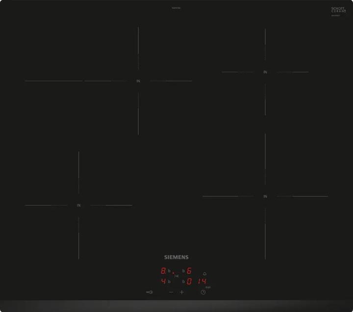 Actual product image Siemens Built-in cooker set, EI631CFB1E + HE278GBB4, Built-in cooker, Induction hob, PQ522IAAB