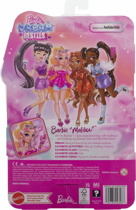 Image du produit Barbie Dream Besties Malibu