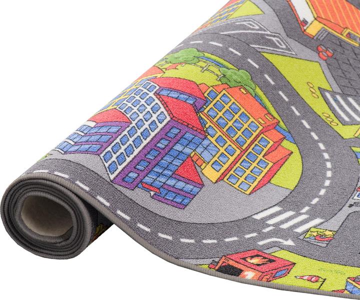 Produktbild Snapstyle Kinder Spiel Teppich Little Town 3D (200 x 250 cm)