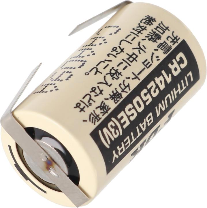Image du produit FDK Sanyo Lithium Batterie CR14250 SE 1/2AA, IEC CR14250, U-Lötfahne (1 pcs, 1/2 AA, 850 mAh)
