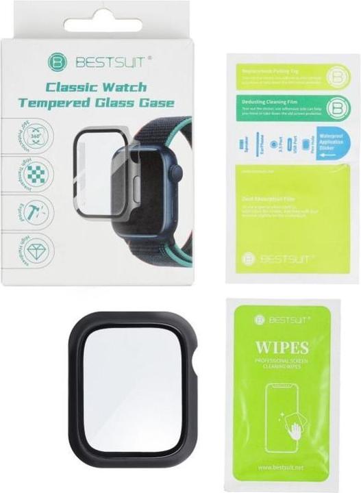 Produktbild Bestsuit Screen protection Case with Hybrid Glass for Apple Watch 10 42mm - black
