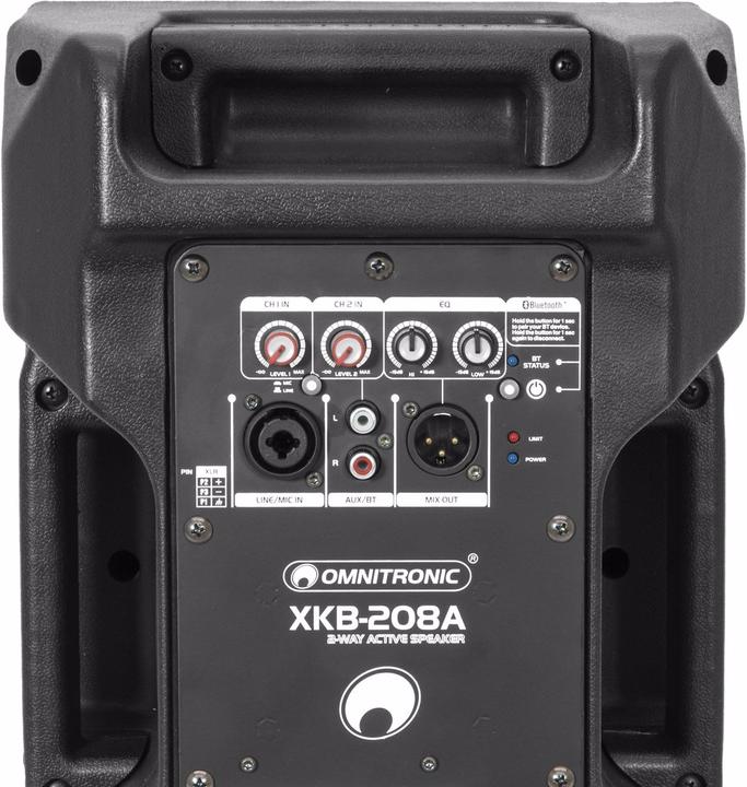 Produktbild Omnitronic XKB-208A (Subwoofer aktiv, 1x 105 W)