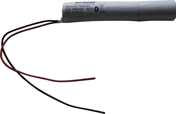 Produktbild Beltrona 3DSC1500HSK Notleuchten-Akku Kabel 3.6 V 1500 mAh (1500 mAh, Akku)