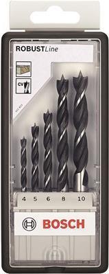 Produktbild Bosch Professional Zubehör PRO Wood Holzspiralbohrer-Set. 8-tlg. (5 mm, 6 mm, 7 mm, 8 mm, 9 mm, 10 mm, 3 mm, 4 mm)