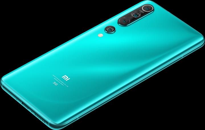 Actual product image Xiaomi Mi 10 (128 GB, Coral Green, 6.67", Single SIM, 108 Mpx, 5G)