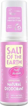 Salt Of-The-Earth - Peonyossom Natural Deodorant - Natural Mineral Deodorant In Spray With Peony (Spray, 100 ml)