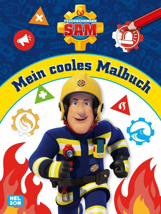 Produktbild Feuerwehrmann Sam: Mein cooles Malbuch