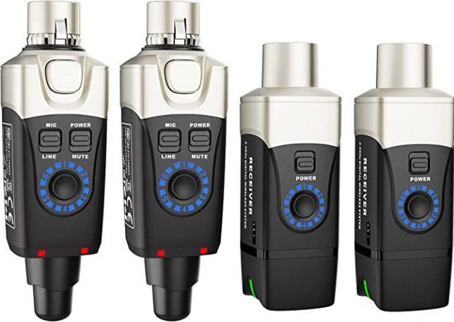 Produktbild Xvive U3D dubbel draadloos systeem voor handheld microfoons