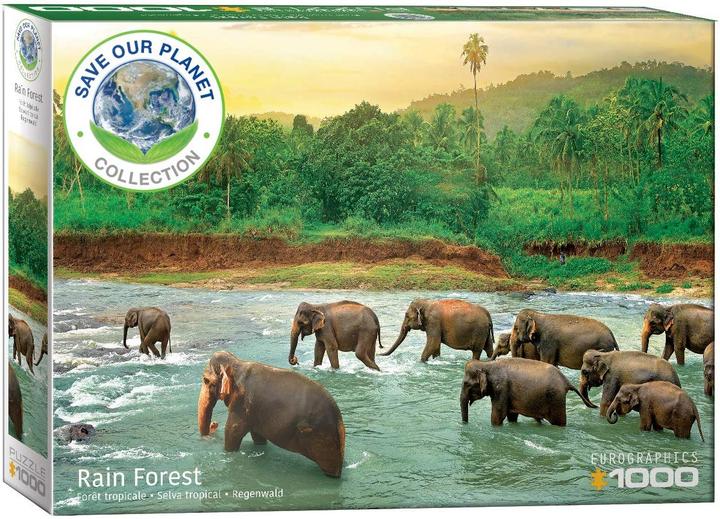 Actual product image Eurographics Rainforest (1000 pieces)