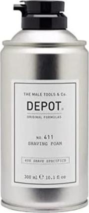 Actual product image Depot No. 411 Shaving Foam 300ml (300 ml, Shaving cream)
