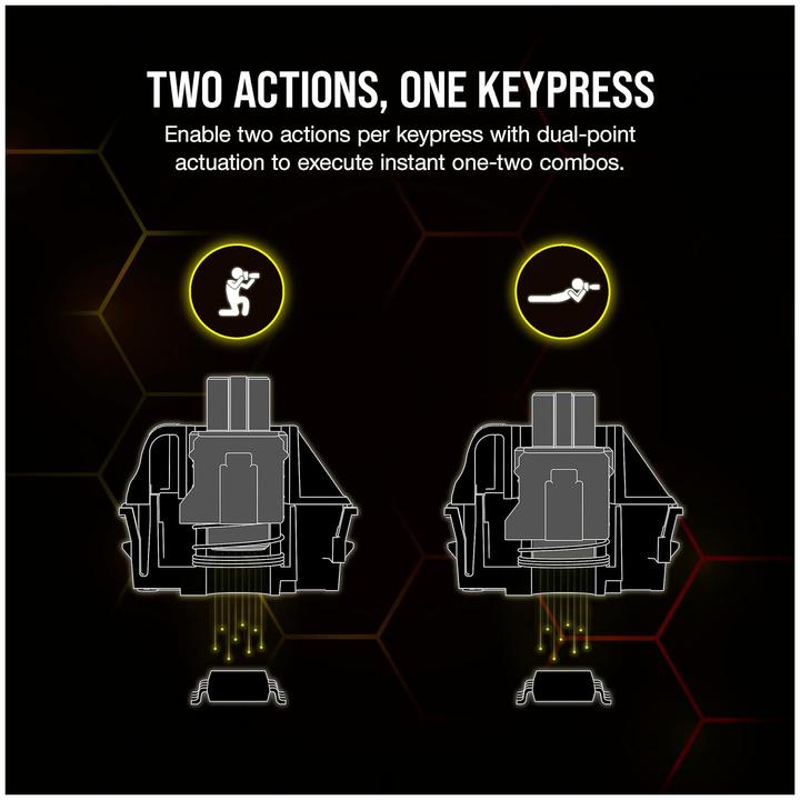 Image du produit Corsair K70 Max (US, Filaire)