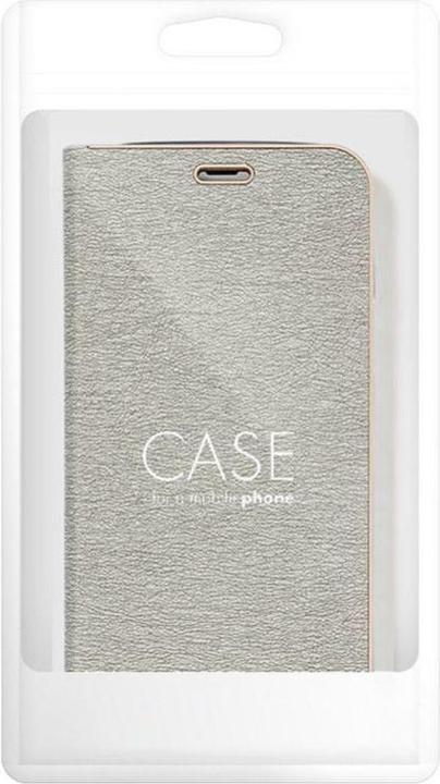 Produktbild Partner Telecom Book case OEM LUNA Book Gold for SAMSUNG A21s silver (Samsung Galaxy A21s)