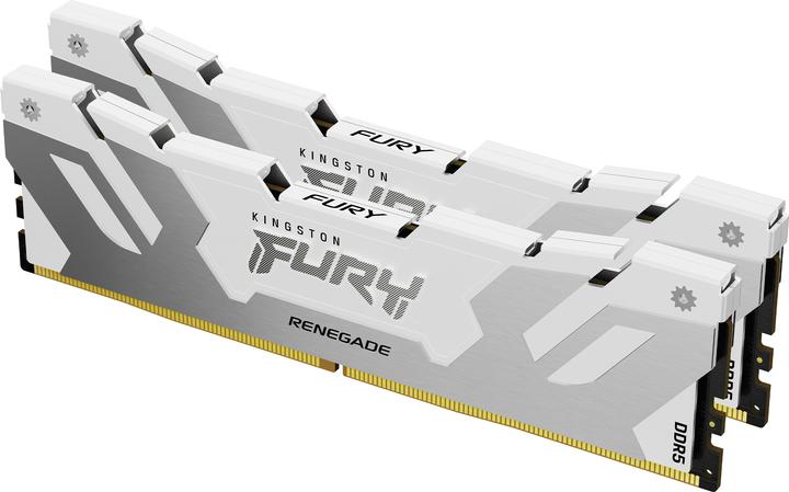 Actual product image Kingston D5 32GB 7200-38 Renegade wh K2 KFY XMP (2 x 16GB, 7200 MHz, DDR5 RAM, DIMM)